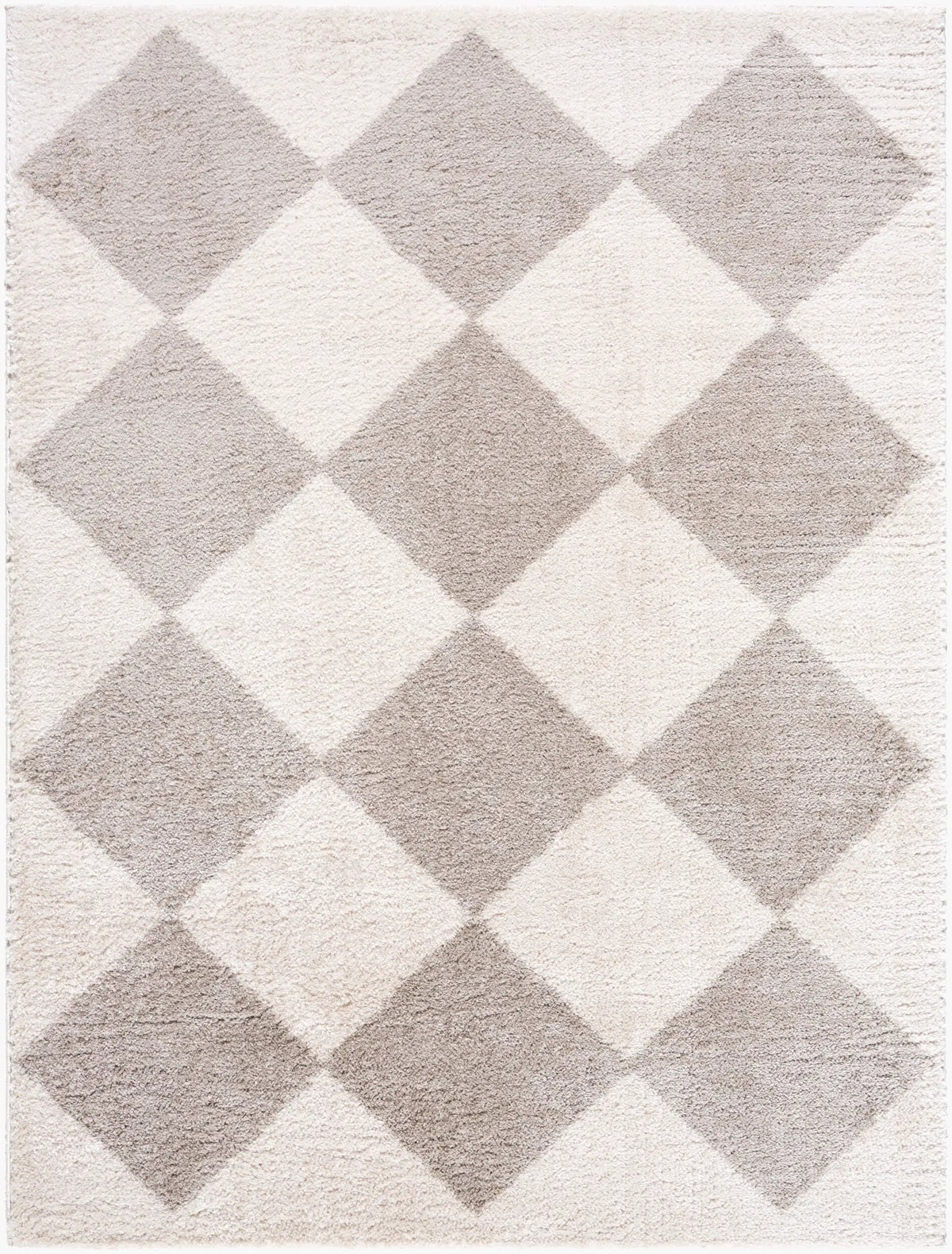 LIVABLISS Fossay Shag FSG-2327 Light-Beige Area Rug