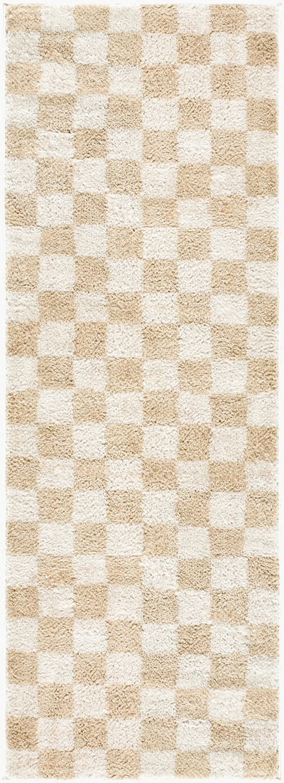 LIVABLISS Fossay Shag FSG-2329 Light-Beige Area Rug