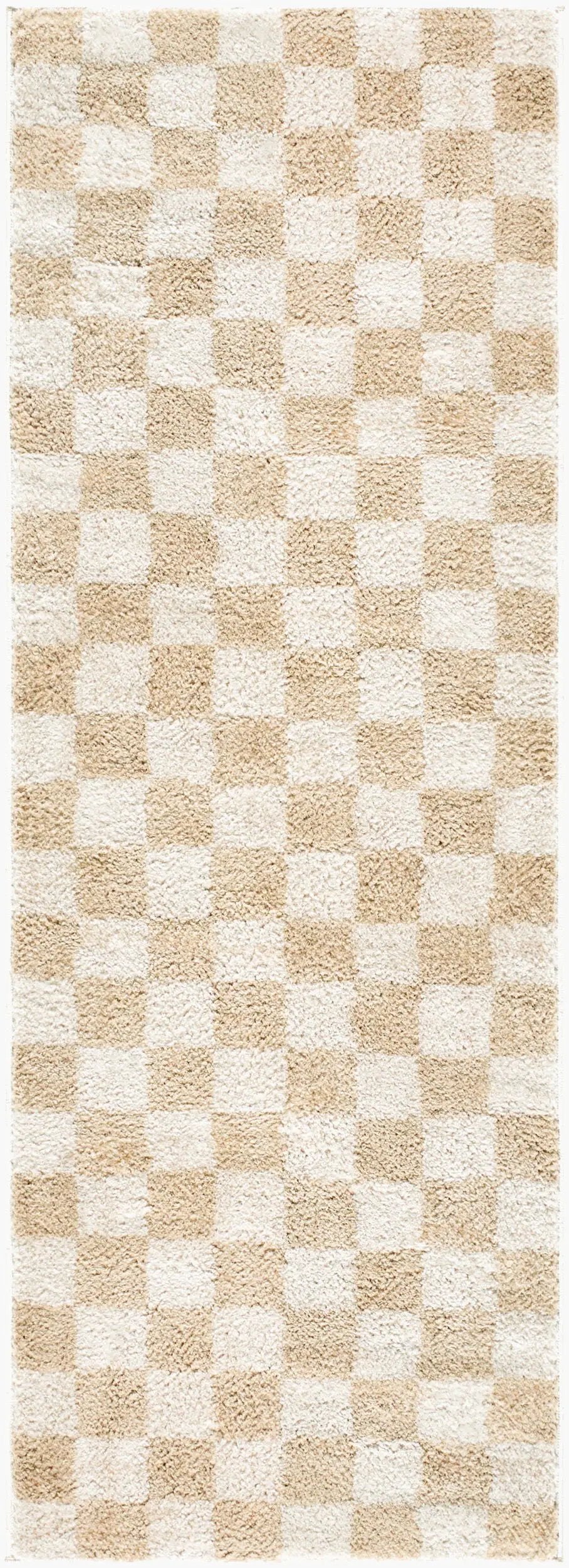LIVABLISS Fossay Shag FSG-2329 Light-Beige Area Rug