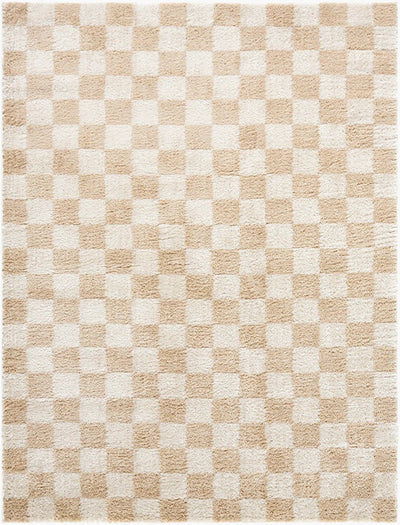 LIVABLISS Fossay Shag FSG-2329 Light-Beige Area Rug