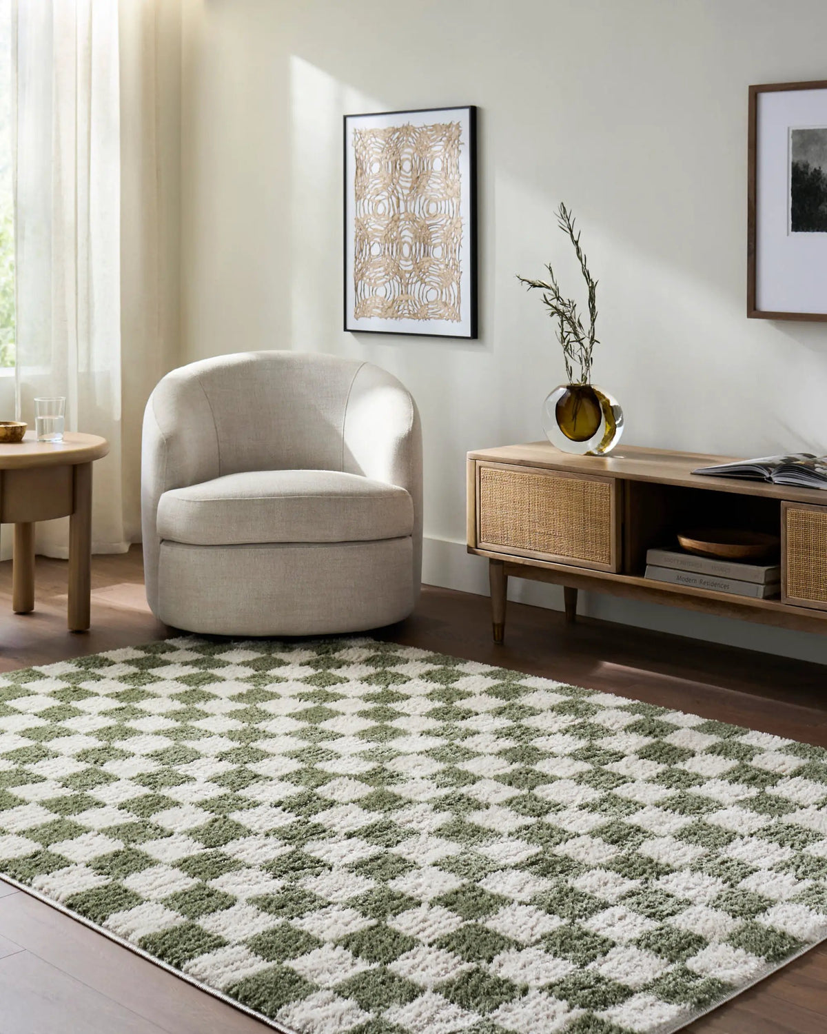 LIVABLISS Fossay Shag FSG-2330 Light-Beige Area Rug