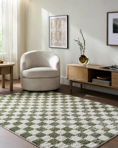 LIVABLISS Fossay Shag FSG-2330 Light-Beige Area Rug