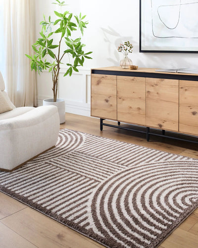 LIVABLISS Fossay Shag FSG-2331 Light-Beige Area Rug