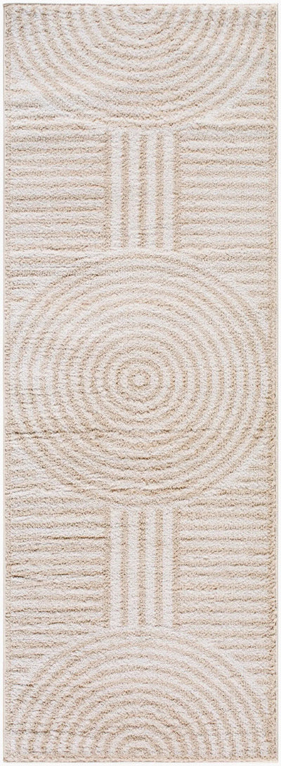 LIVABLISS Fossay Shag FSG-2332 Light-Beige Area Rug
