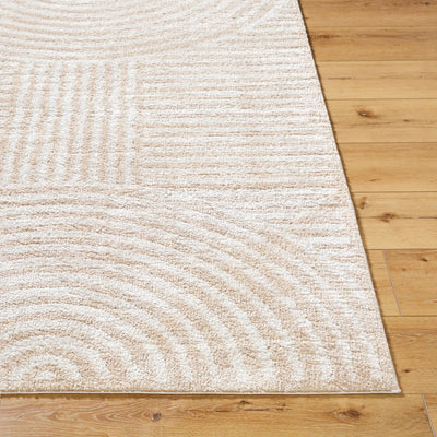 LIVABLISS Fossay Shag FSG-2332 Light-Beige Area Rug