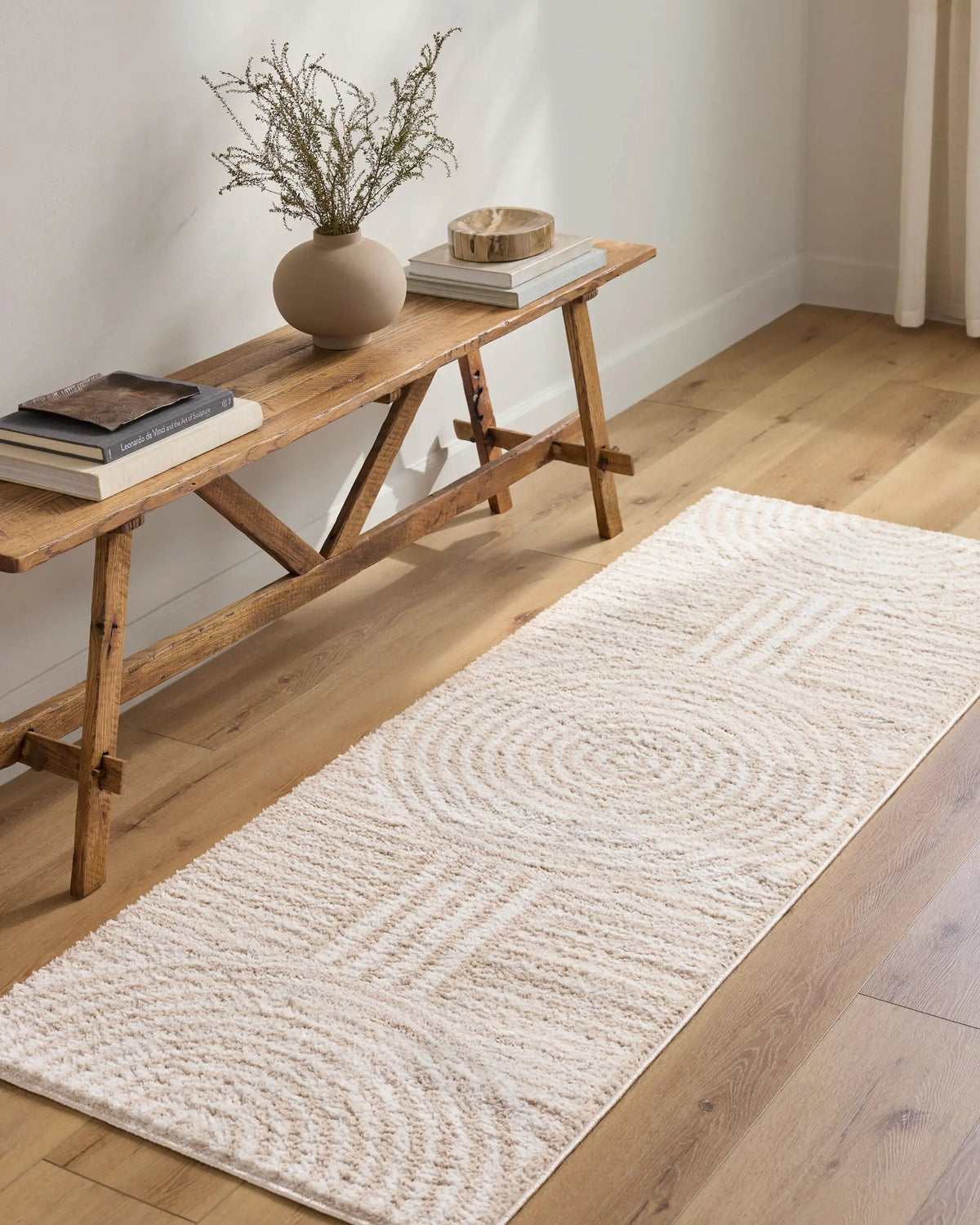 LIVABLISS Fossay Shag FSG-2332 Light-Beige Area Rug