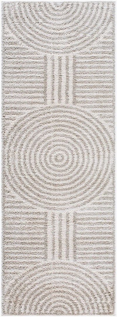 LIVABLISS Fossay Shag FSG-2335 Light-Beige Area Rug