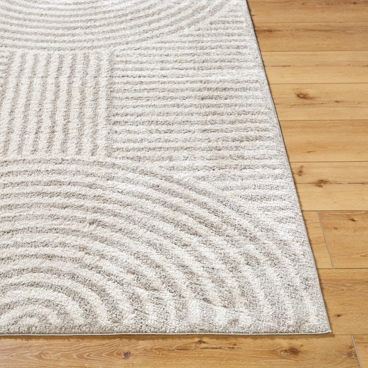 LIVABLISS Fossay Shag FSG-2335 Light-Beige Area Rug