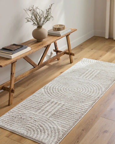LIVABLISS Fossay Shag FSG-2335 Light-Beige Area Rug