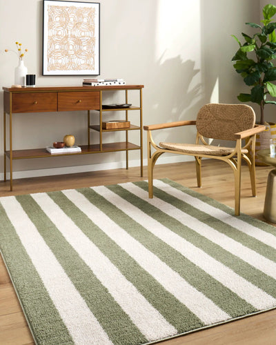 LIVABLISS Fossay Shag FSG-2346 Cream Area Rug