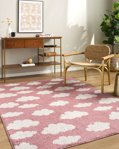LIVABLISS Fossay Shag FSG-2350 Rose Area Rug