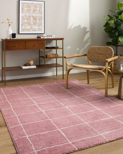 LIVABLISS Fossay Shag FSG-2351 Rose Area Rug