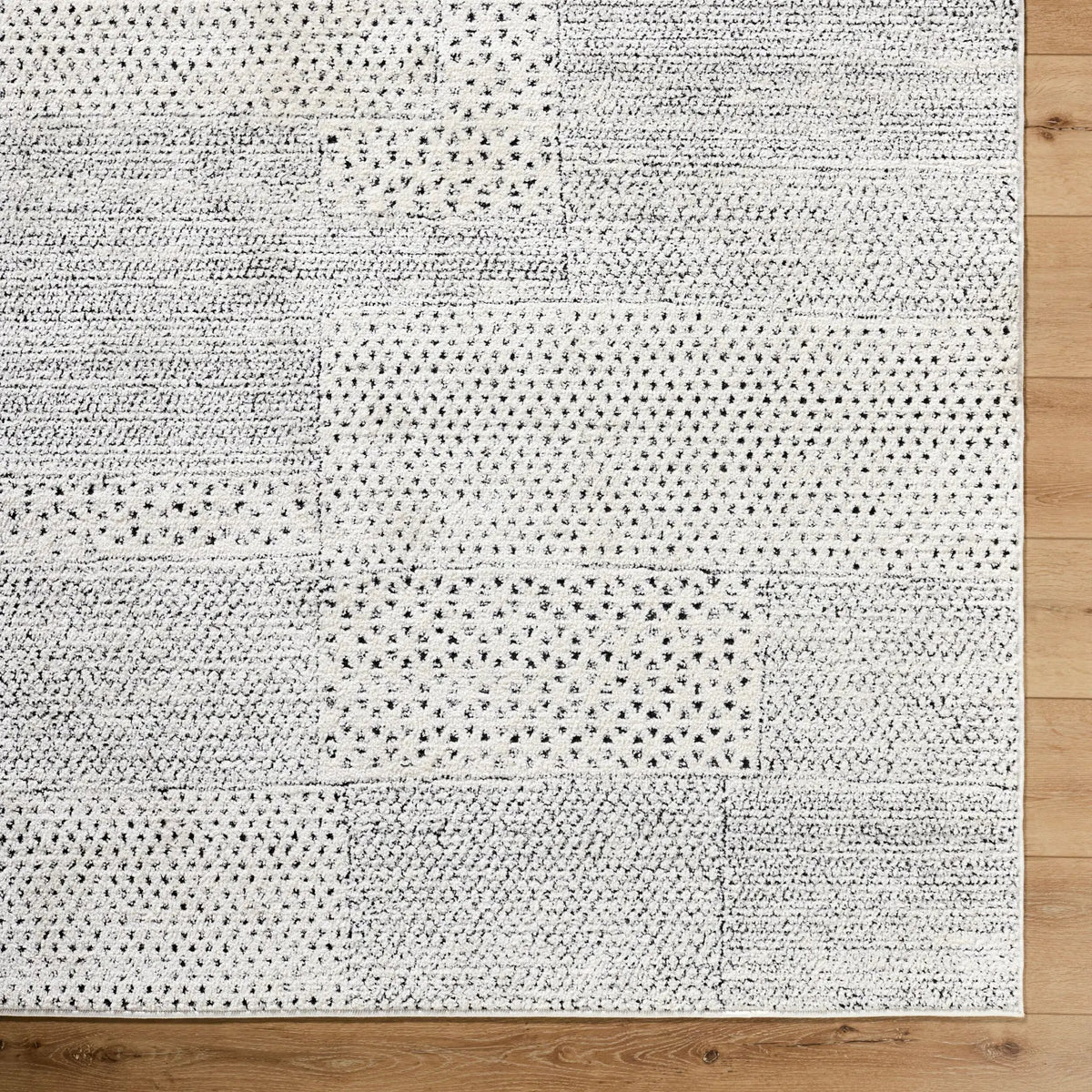 Architect GAAR-2302 Ivory / Black Area Rug by Galey Alix x LIVABLISS