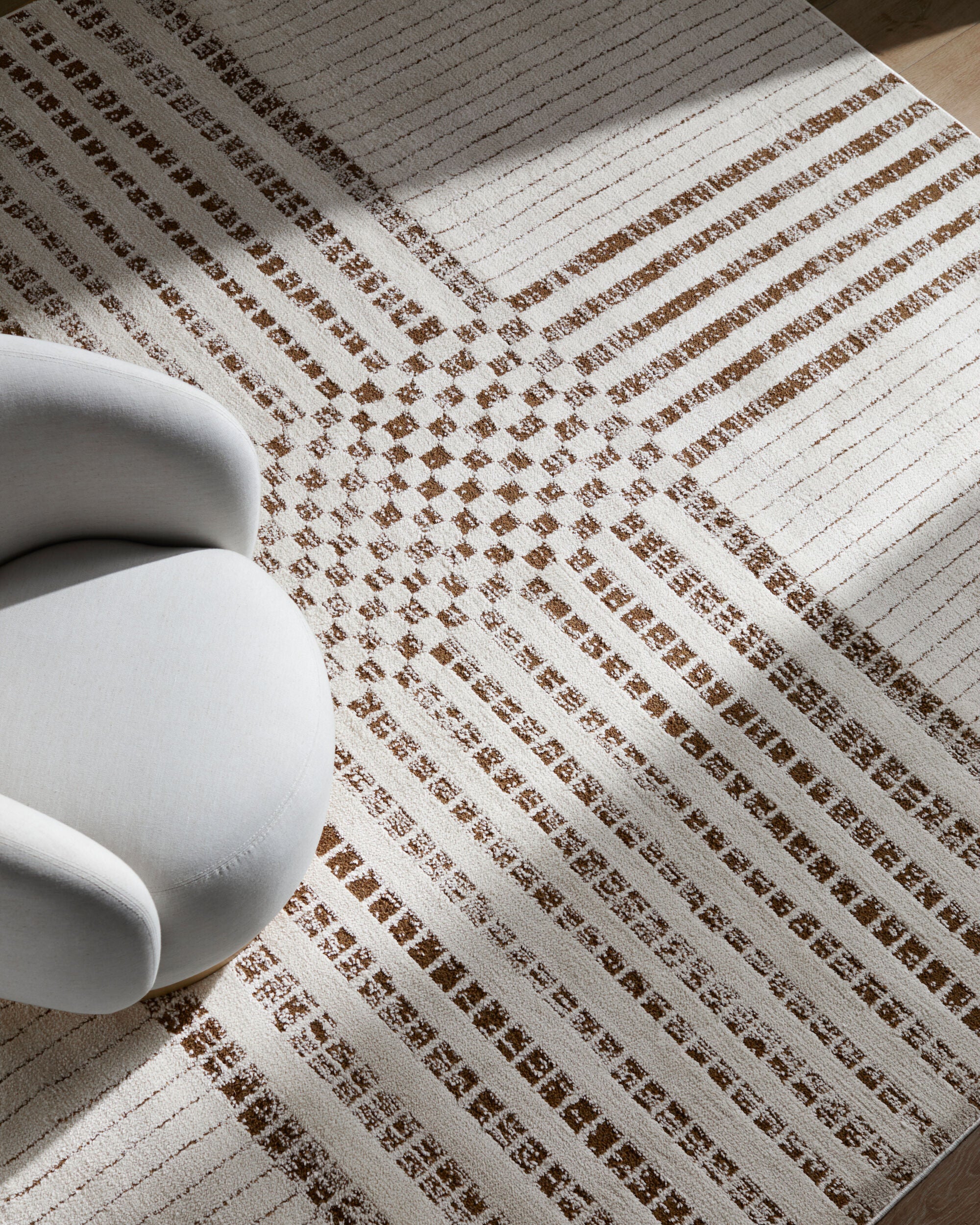 Galey Alix Architect GAAR-2303 Ivory Area Rug by LIVABLISS