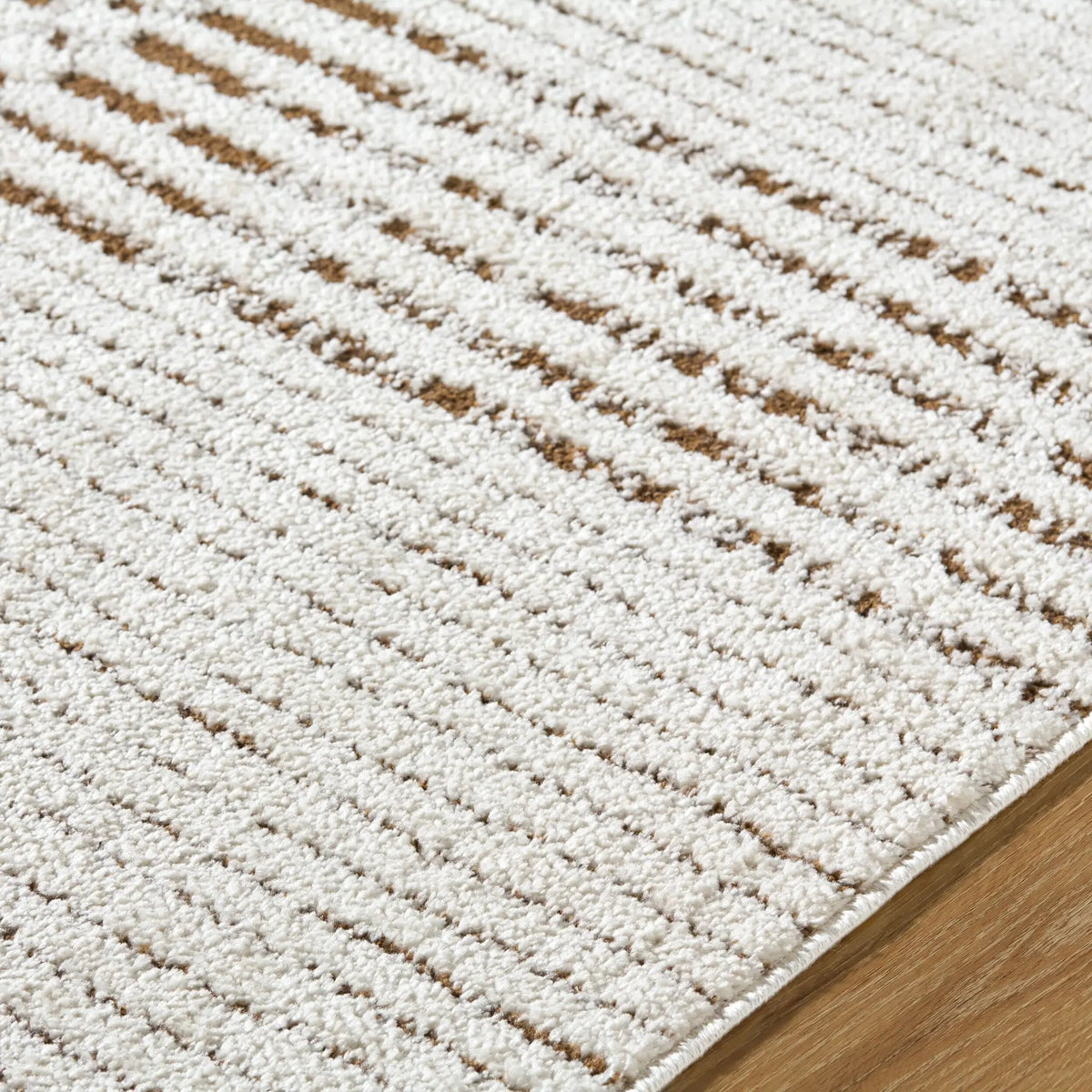 Architect GAAR-2303 Ivory / Dark Brown Area Rug by Galey Alix x LIVABLISS