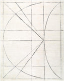 Galey Alix Architect GAAR-2304 Ivory Area Rug by LIVABLISS