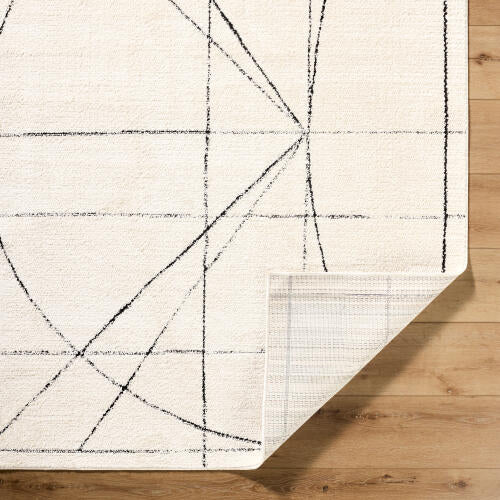 Galey Alix Architect GAAR-2304 Ivory Area Rug by LIVABLISS