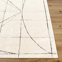 Galey Alix Architect GAAR-2304 Ivory Area Rug by LIVABLISS