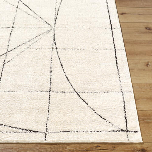 Galey Alix Architect GAAR-2304 Ivory Area Rug by LIVABLISS