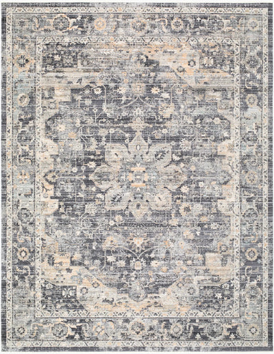 Livabliss x Galey Alix Breckley GABC-2300 Ink-Blue Area Rug