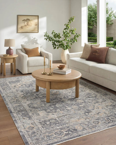 Livabliss x Galey Alix Breckley GABC-2300 Ink-Blue Area Rug