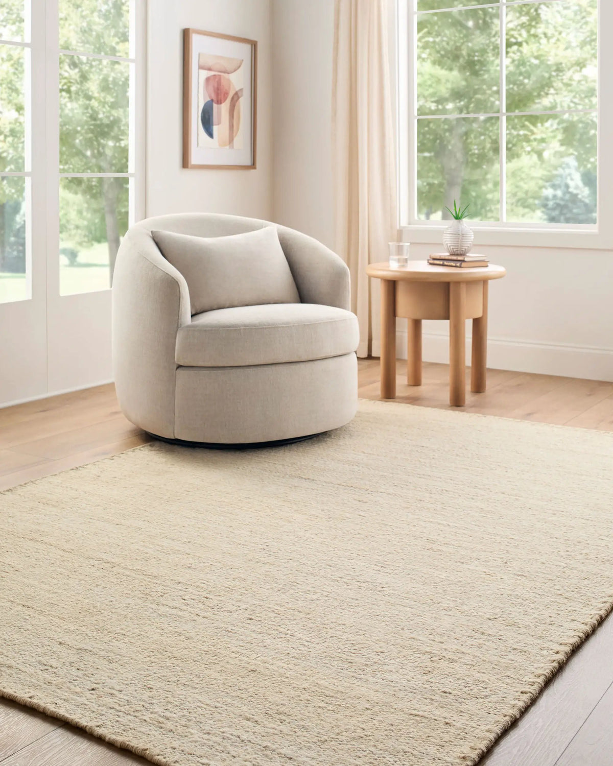 Livabliss x Galey Alix Beverly GABV-2300 Ecru Area Rug