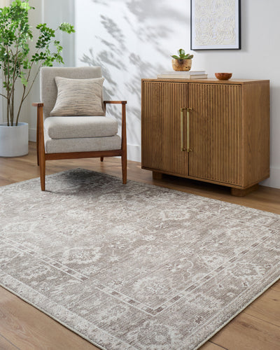 Galey Alix x Livabliss Collins Avenue GACA-2301 Brown Area Rug