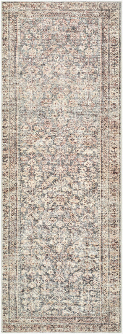 Galey Alix x Livabliss Collins Avenue GACA-2302 Dark Green Area Rug