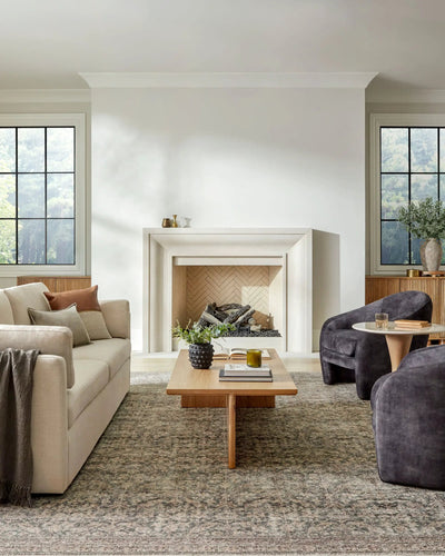 Collins Avenue GACA-2302 Dark Green Area Rug by Galey Alix x LIVABLISS