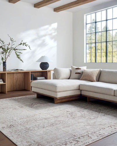 Collins Avenue GACA-2304 Ivory Area Rug by Galey Alix x LIVABLISS