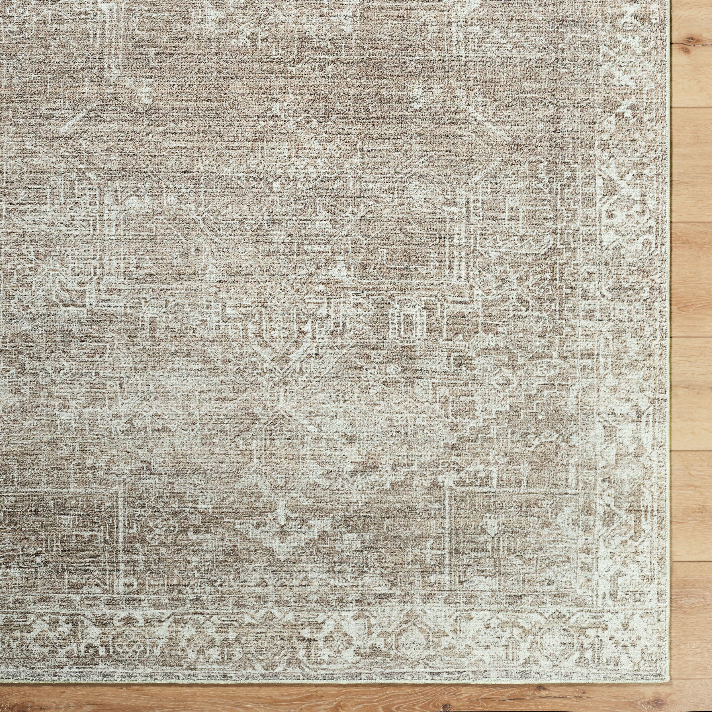 Galey Alix x Livabliss Collins Avenue GACA-2305 Brown Area Rug