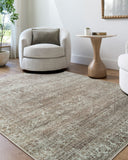 Galey Alix x Livabliss Collins Avenue GACA-2305 Brown Area Rug