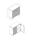 Galey Alix x LIVABLISS Charlye GACL-001 Cabinet