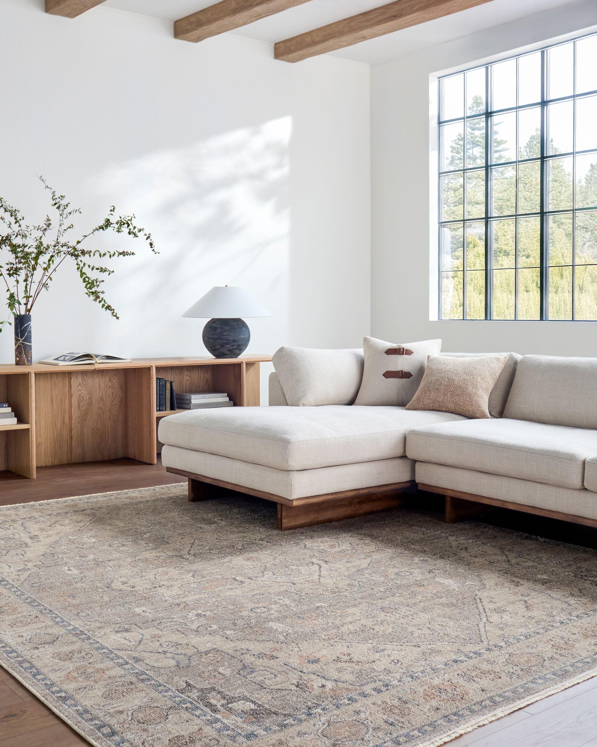 Galey Alix Maria Elena GADA-2300 Taupe Area Rug by LIVABLISS