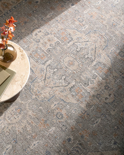 Galey Alix x LIVABLISS Maria Elena GADA-2300 Taupe Area Rug  