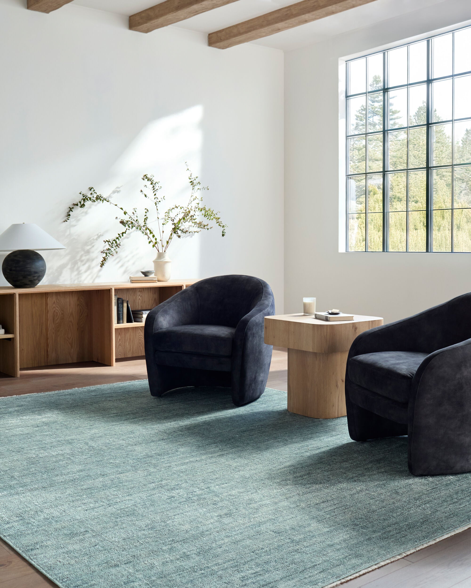 Galey Alix x LIVABLISS Maria Elena GADA-2301 Dusty Sage Area Rug 