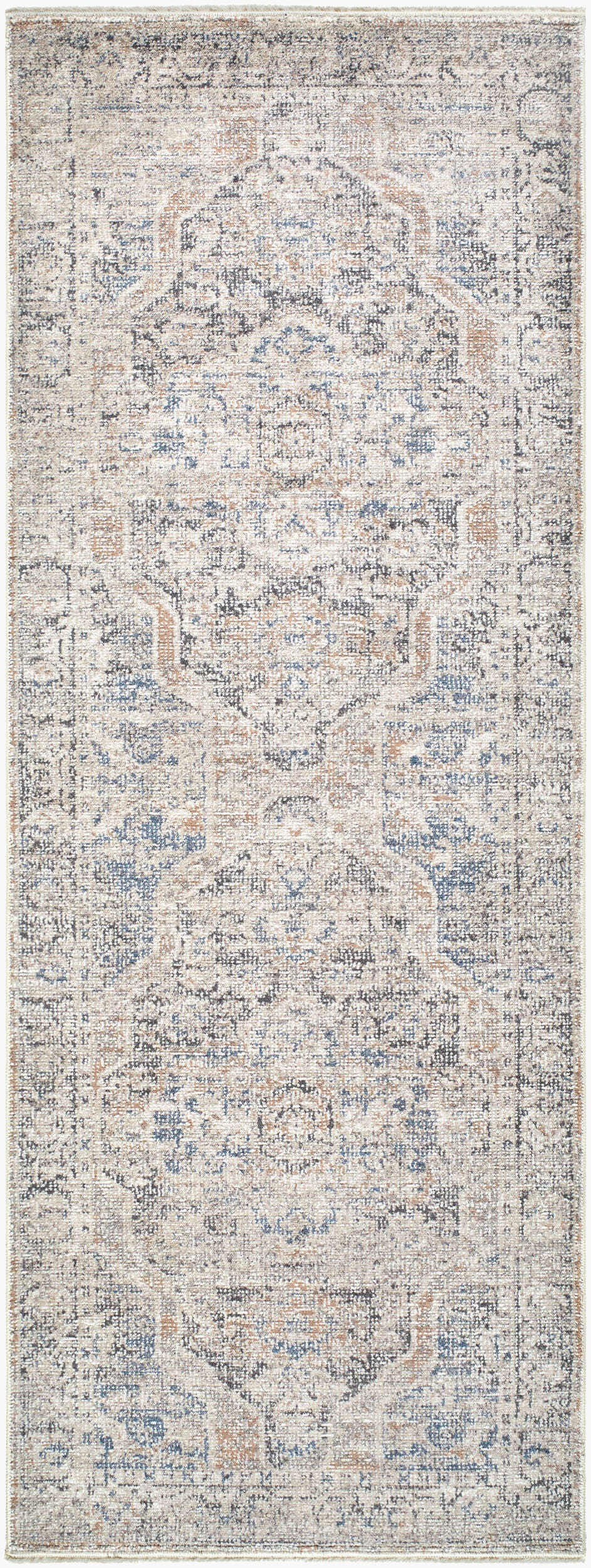 Galey Alix x LIVABLISS Maria Elena GADA-2303 Dark Brown Area Rug 