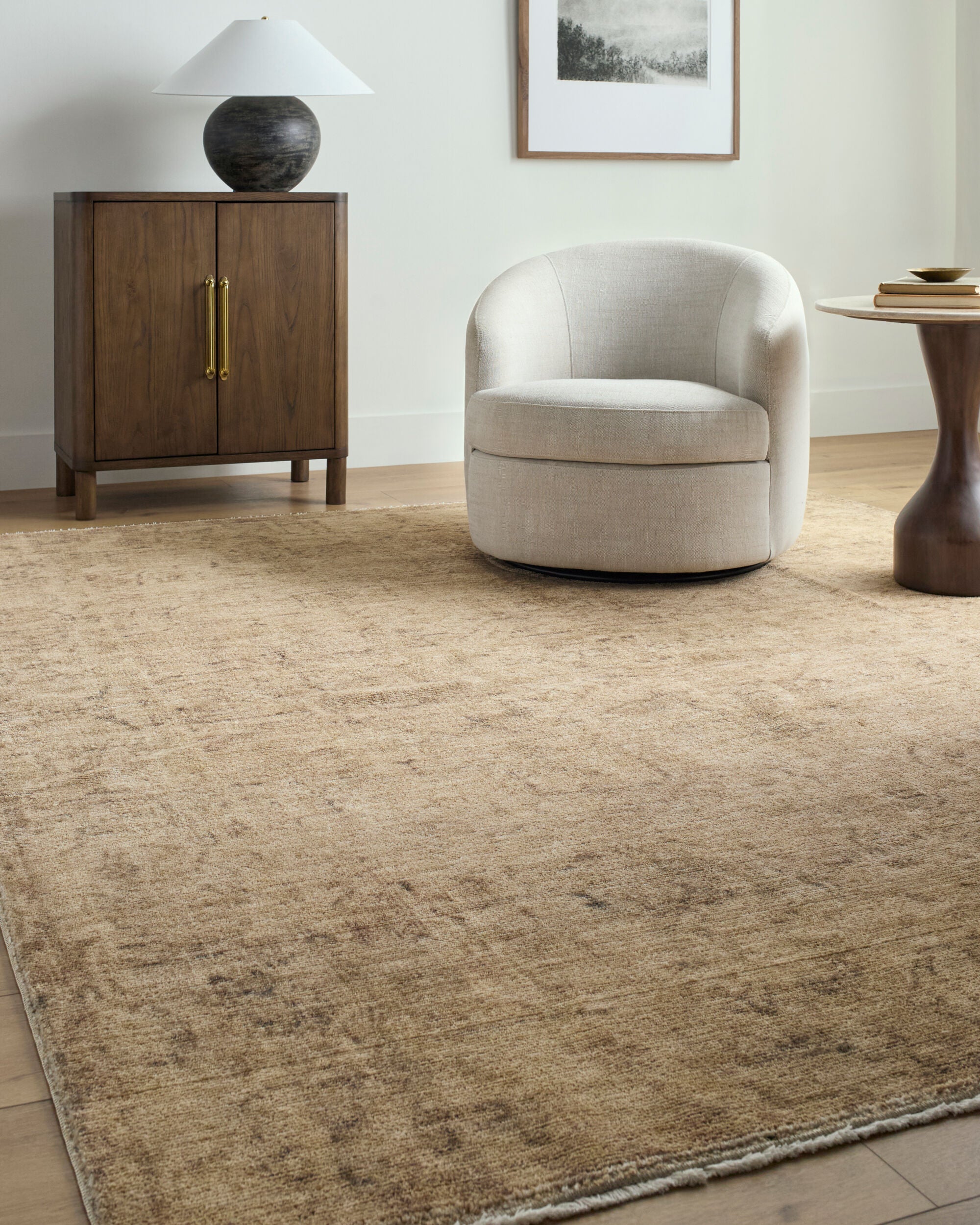 Galey Alix x Livabliss Fetscher GAHU-2300 Light Beige Area Rug
