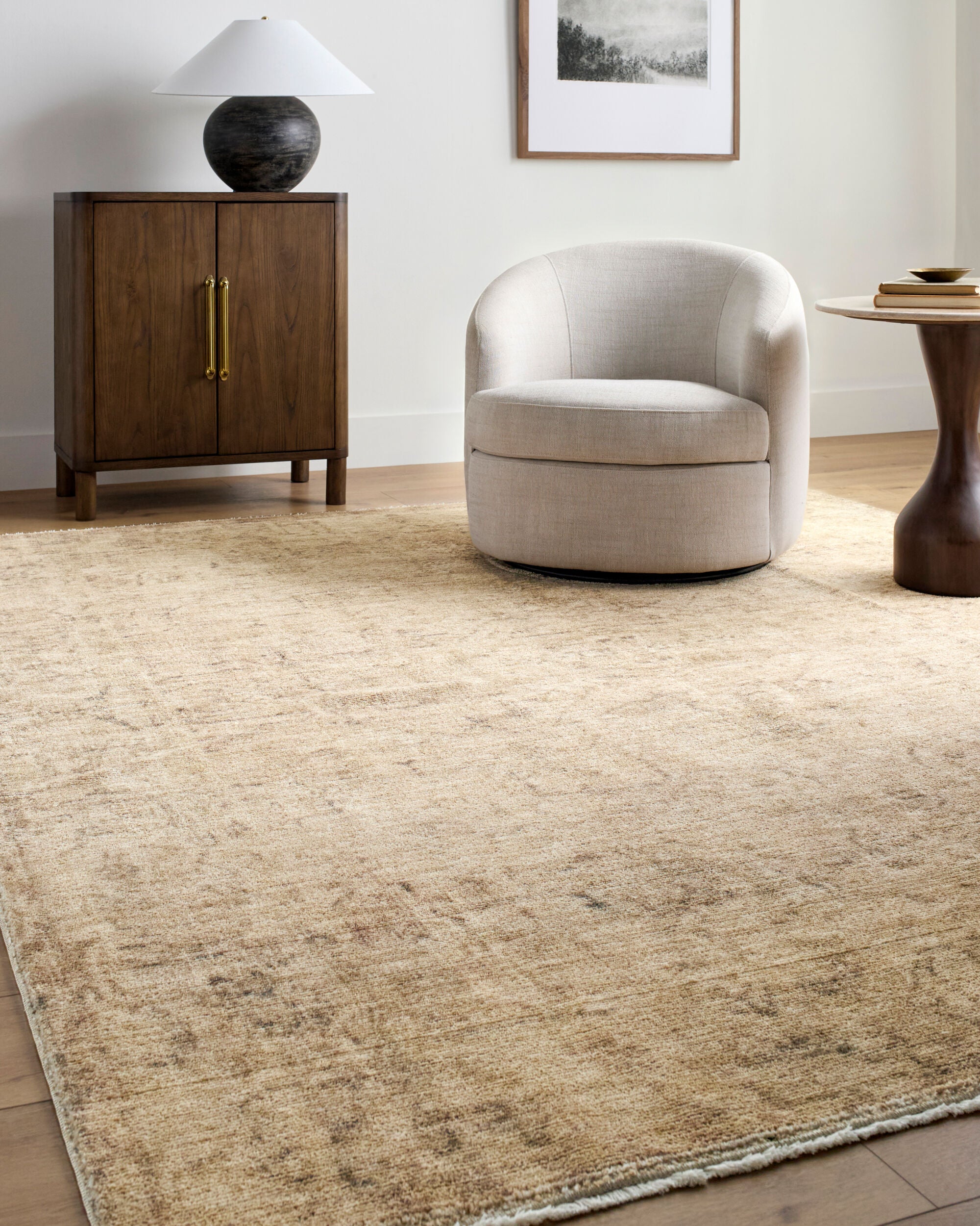 Galey Alix x Livabliss Fetscher GAHU-2300 Light Beige Area Rug