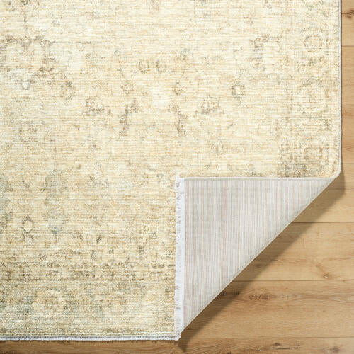 Galey Alix Fetscher GAHU-2301 Olive Area Rug by LIVABLISS
