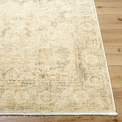 Galey Alix Fetscher GAHU-2301 Olive Area Rug by LIVABLISS