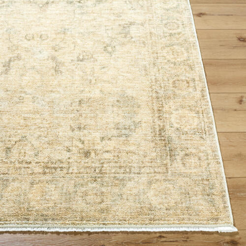 Galey Alix Fetscher GAHU-2301 Olive Area Rug by LIVABLISS