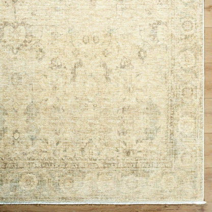 Galey Alix Fetscher GAHU-2301 Olive Area Rug by LIVABLISS