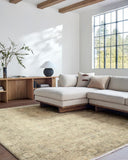 Galey Alix Fetscher GAHU-2301 Olive Area Rug by LIVABLISS