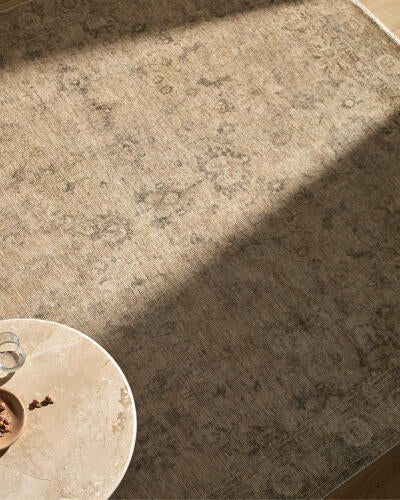 Galey Alix Fetscher GAHU-2301 Olive Area Rug by LIVABLISS
