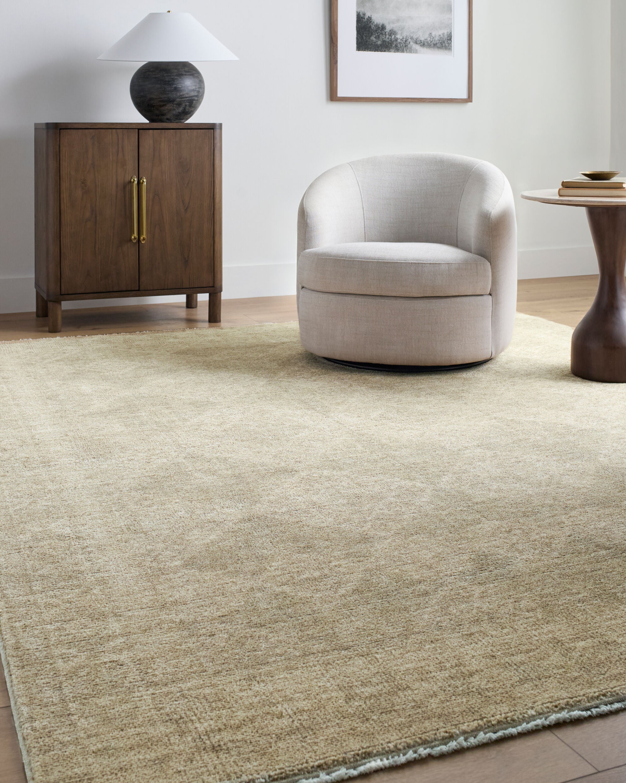 Galey Alix x Livabliss Fetscher GAHU-2303 Olive Area Rug