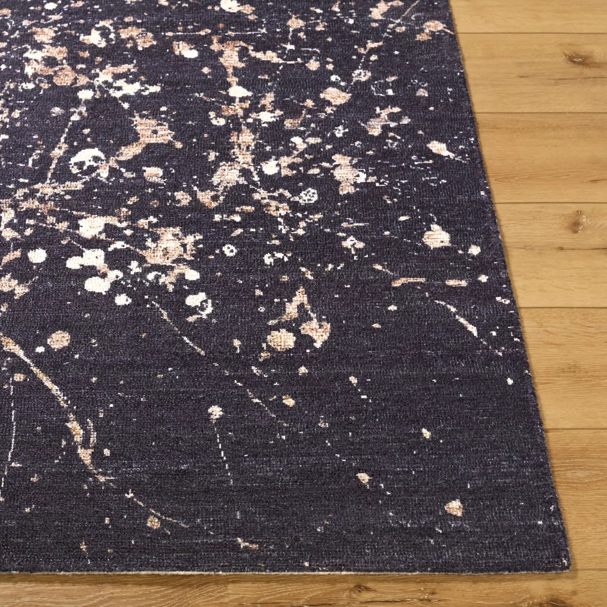 Janek GAJA-2300 Charcoal Area Rug by Galey Alix x LIVABLISS