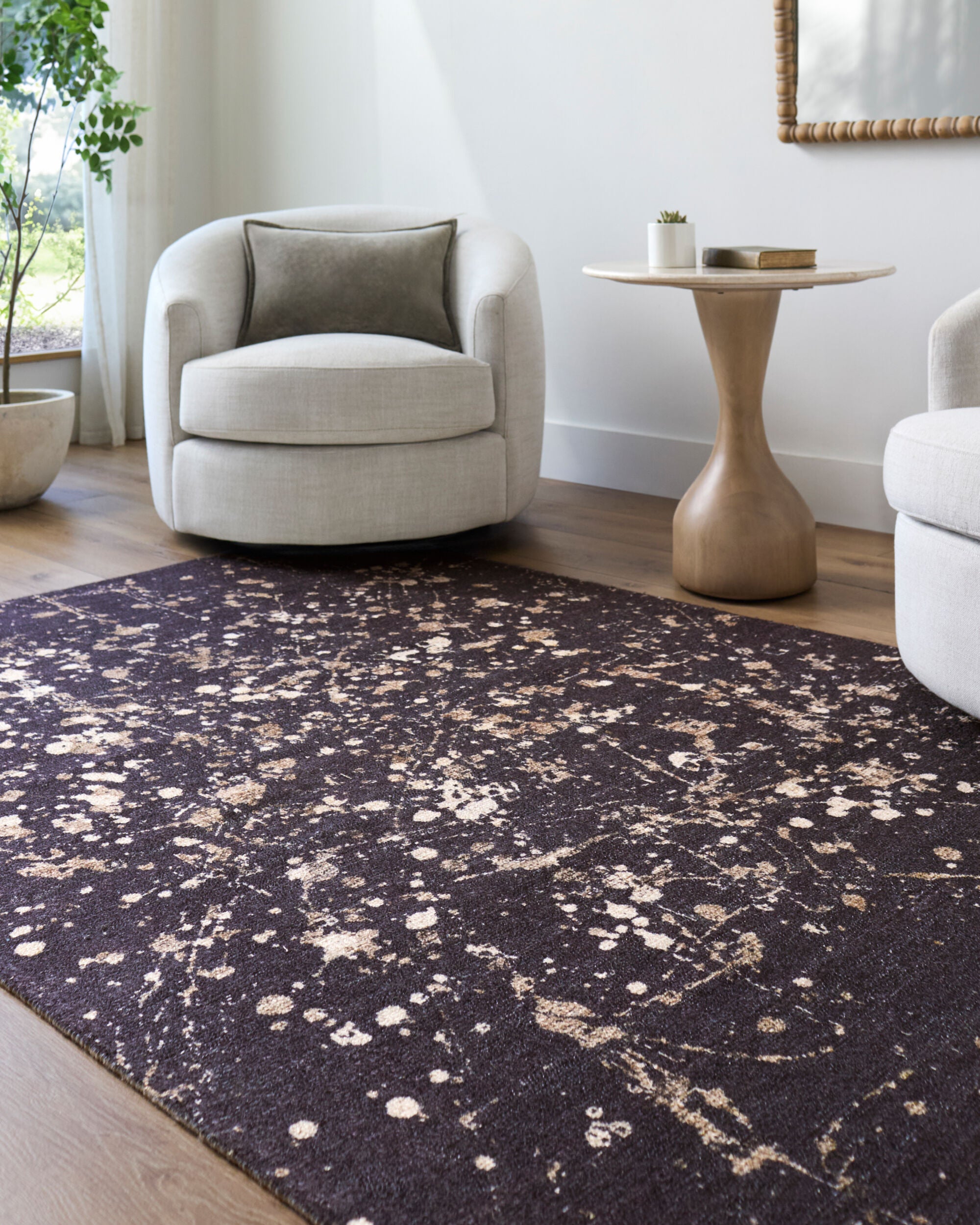 Galey Alix by Livabliss Janek GAJA-2300 Charcoal Area Rug