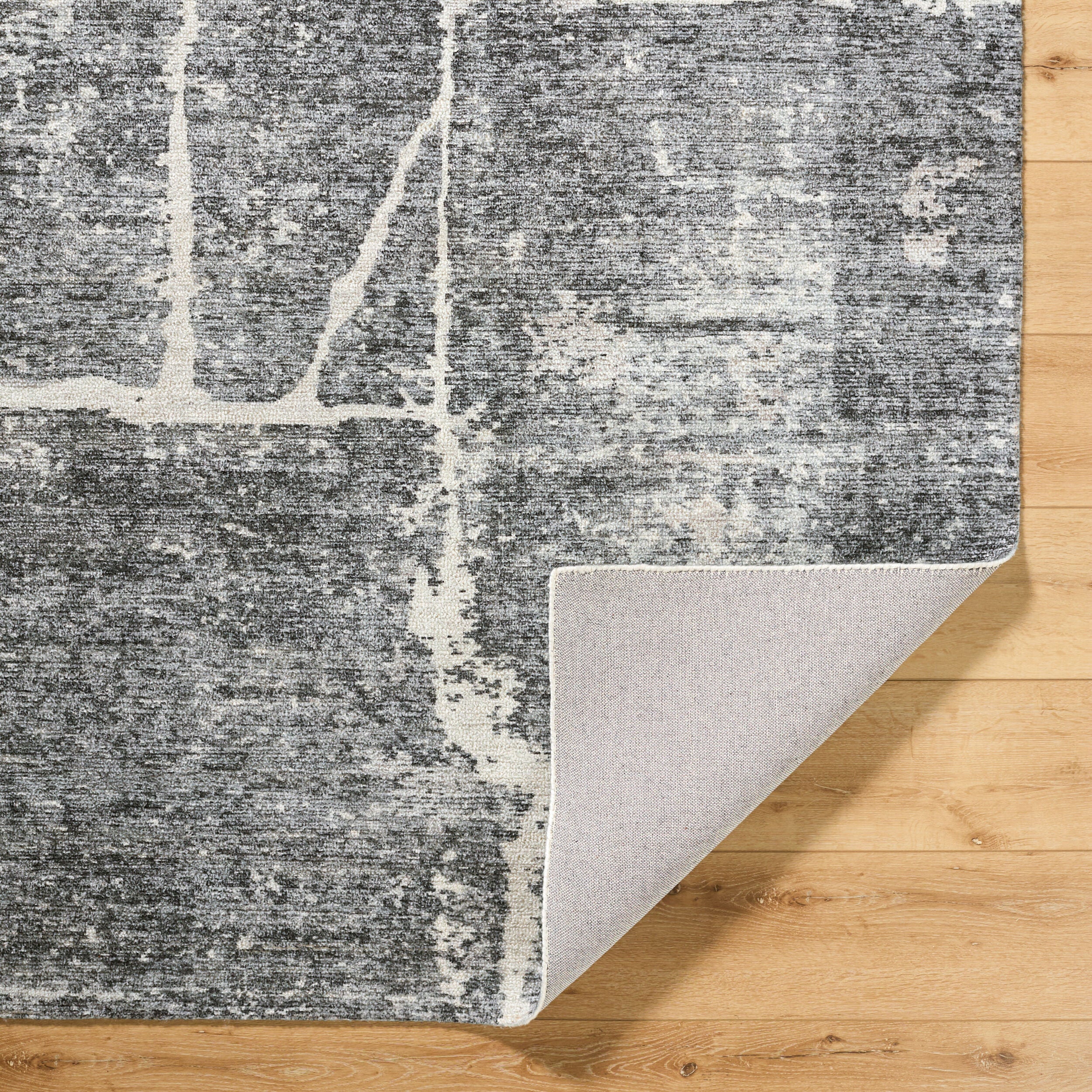 Galey Alix by Livabliss Janek GAJA-2302 Ash Gray Area Rug
