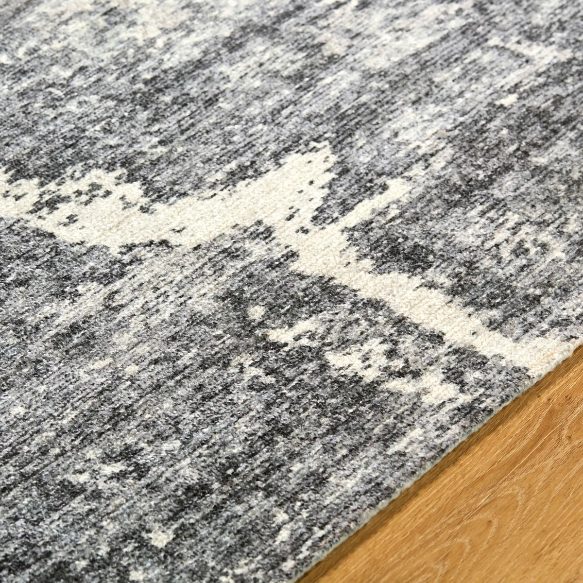 Janek GAJA-2302 Ash Gray Area Rug by Galey Alix x LIVABLISS